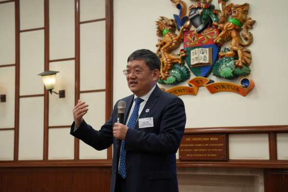 中國工程院院士、華南理工大學校長兼黨委副書記唐洪武教授
 
